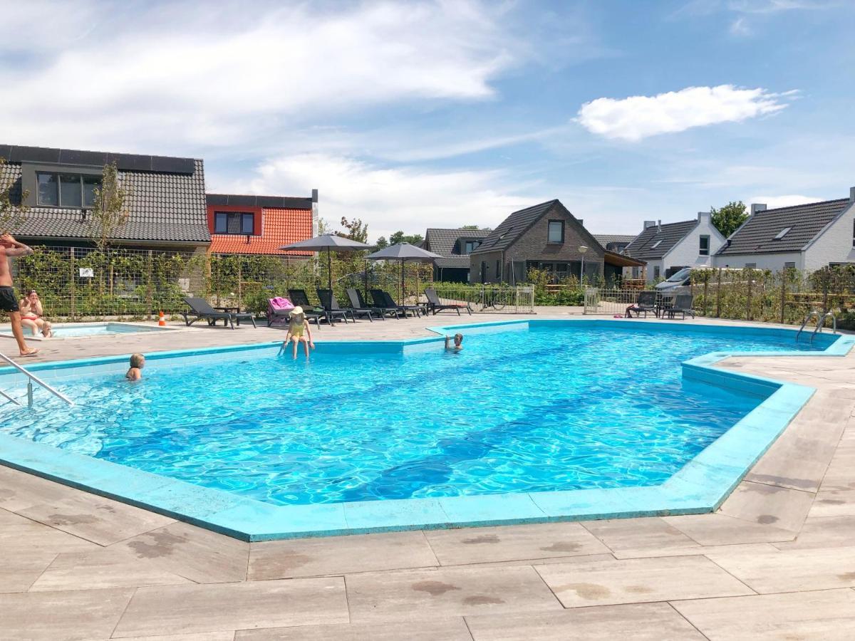 Chalet 2A Op Recreatiepark De Wielen シント・マールテン エクステリア 写真